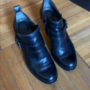 Cole Haan wedge booties sz 6